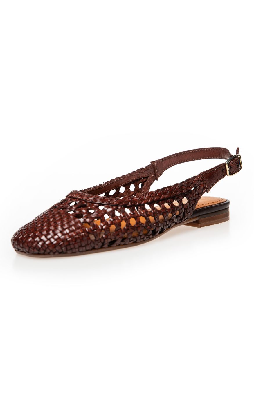 Copenhagen Shoes Ballerinaer - Valerie - Dk Brown