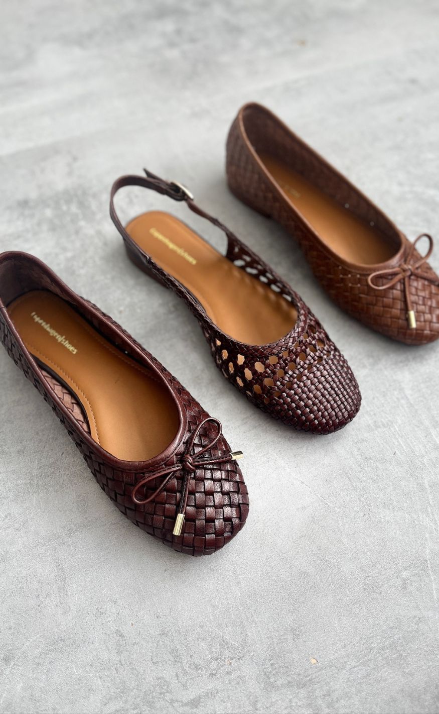 Copenhagen Shoes Ballerinaer - Valerie - Dk Brown