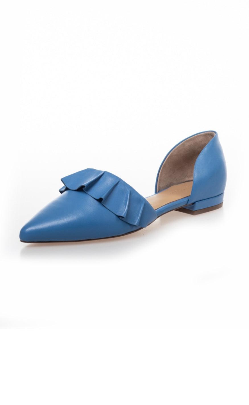 Copenhagen Shoes Loafers / Ballerina - New Romance Leather - Electric Blue