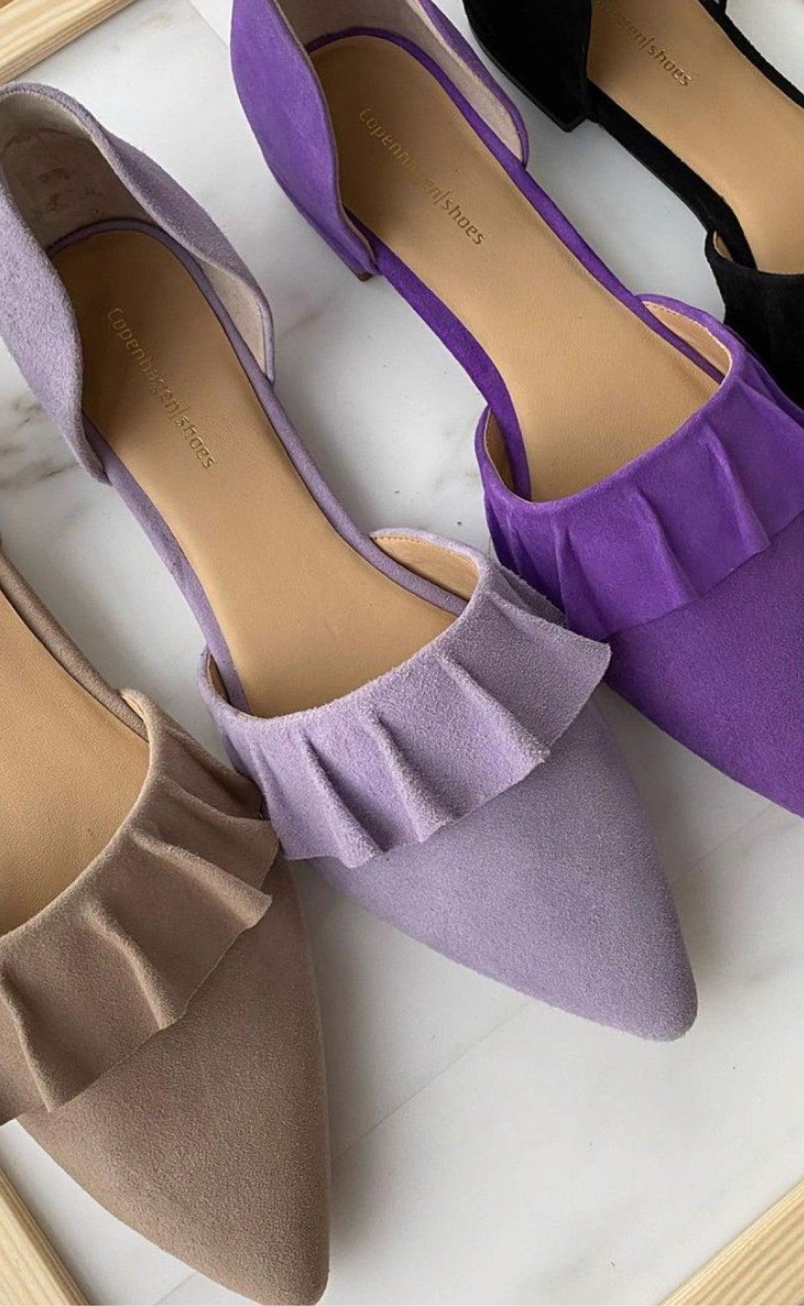 Copenhagen Shoes Loafers / Ballerina - New Romance Suede - Irish