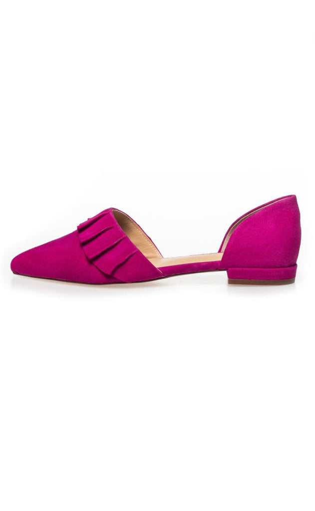 Copenhagen Shoes Loafers / Ballerina - New Romance Suede - Pink