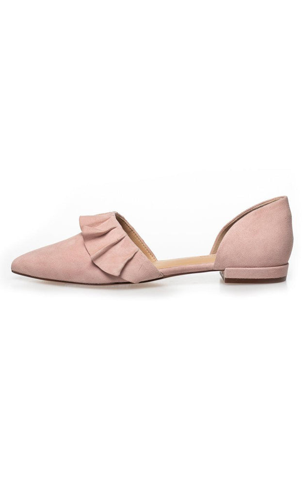 Copenhagen Shoes Loafers / Ballerina - New Romance Suede - Rosa
