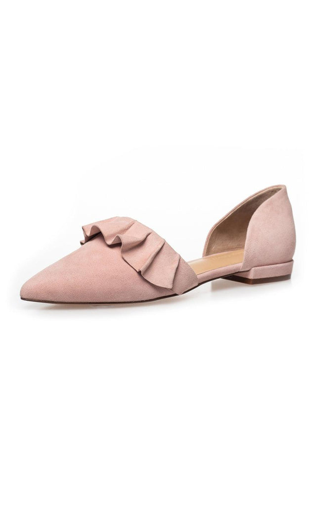 Copenhagen Shoes Loafers / Ballerina - New Romance Suede - Rosa