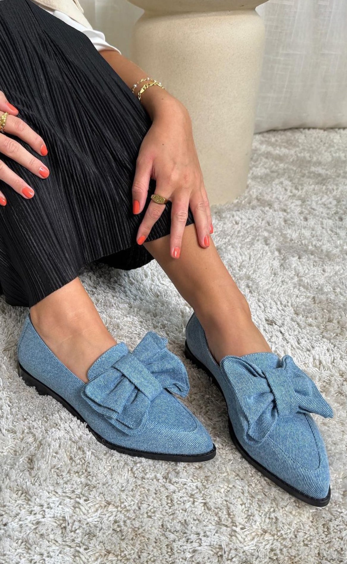 Copenhagen Shoes Loafers - Ballroom - Denim
