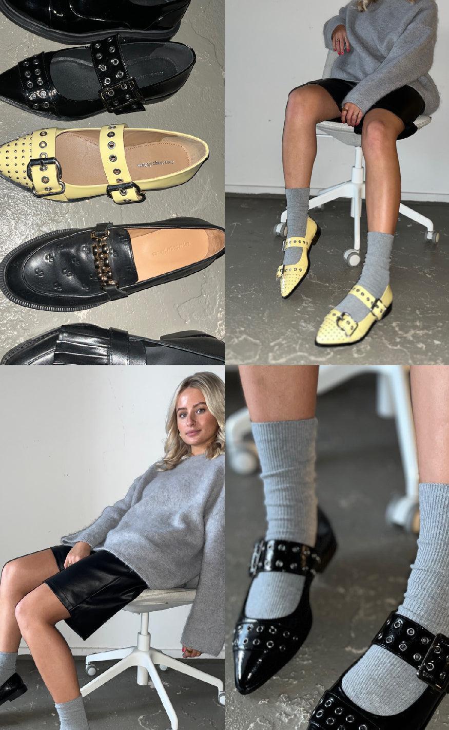 Copenhagen Shoes Loafers - Future Vibes Pantent - Yellow