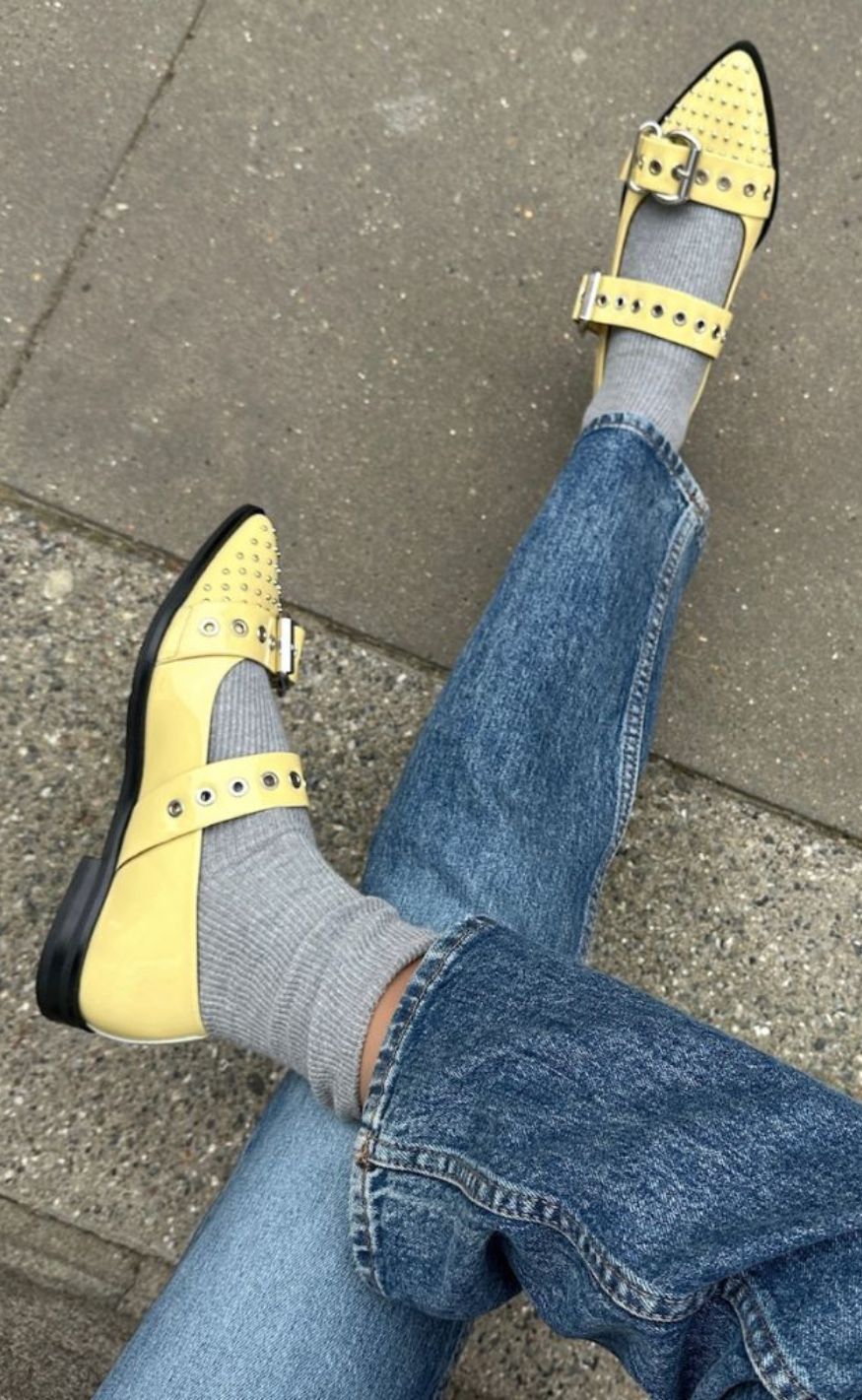 Copenhagen Shoes Loafers - Future Vibes Pantent - Yellow