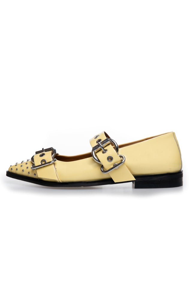 Copenhagen Shoes Loafers - Future Vibes Pantent - Yellow