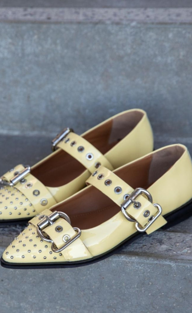 Copenhagen Shoes Loafers - Future Vibes Pantent - Yellow