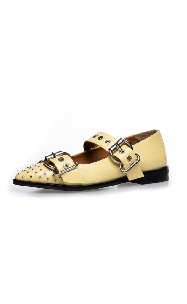 Copenhagen Shoes Loafers - Future Vibes Pantent - Yellow