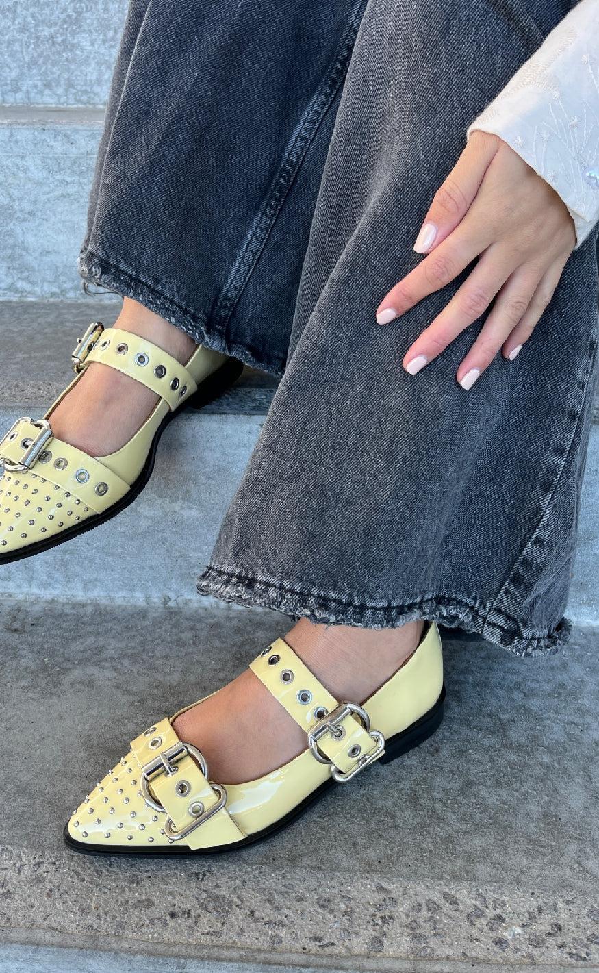Copenhagen Shoes Loafers - Future Vibes Pantent - Yellow