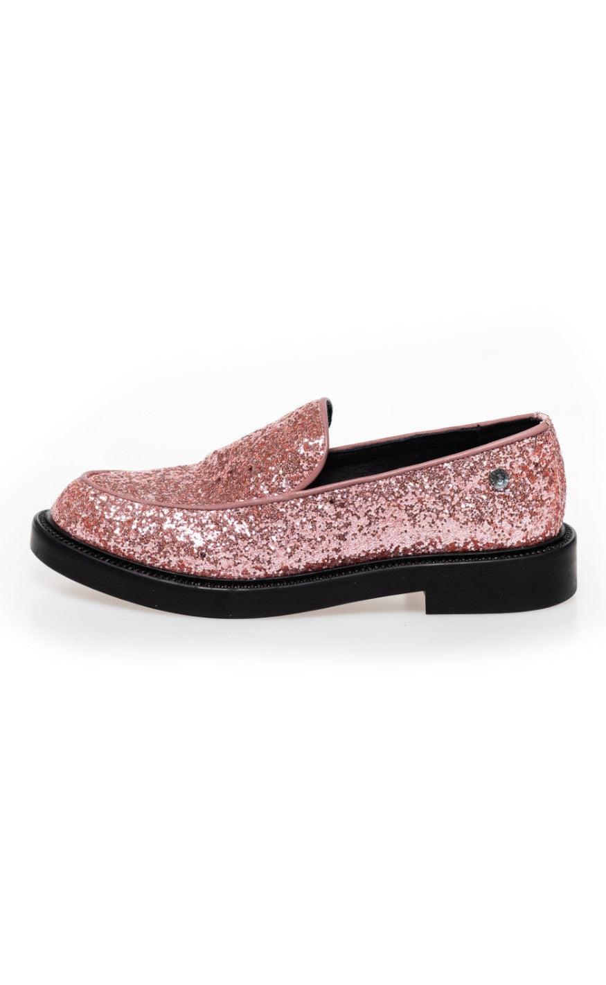Copenhagen Shoes Loafers - Loafer - Rosa Glitter