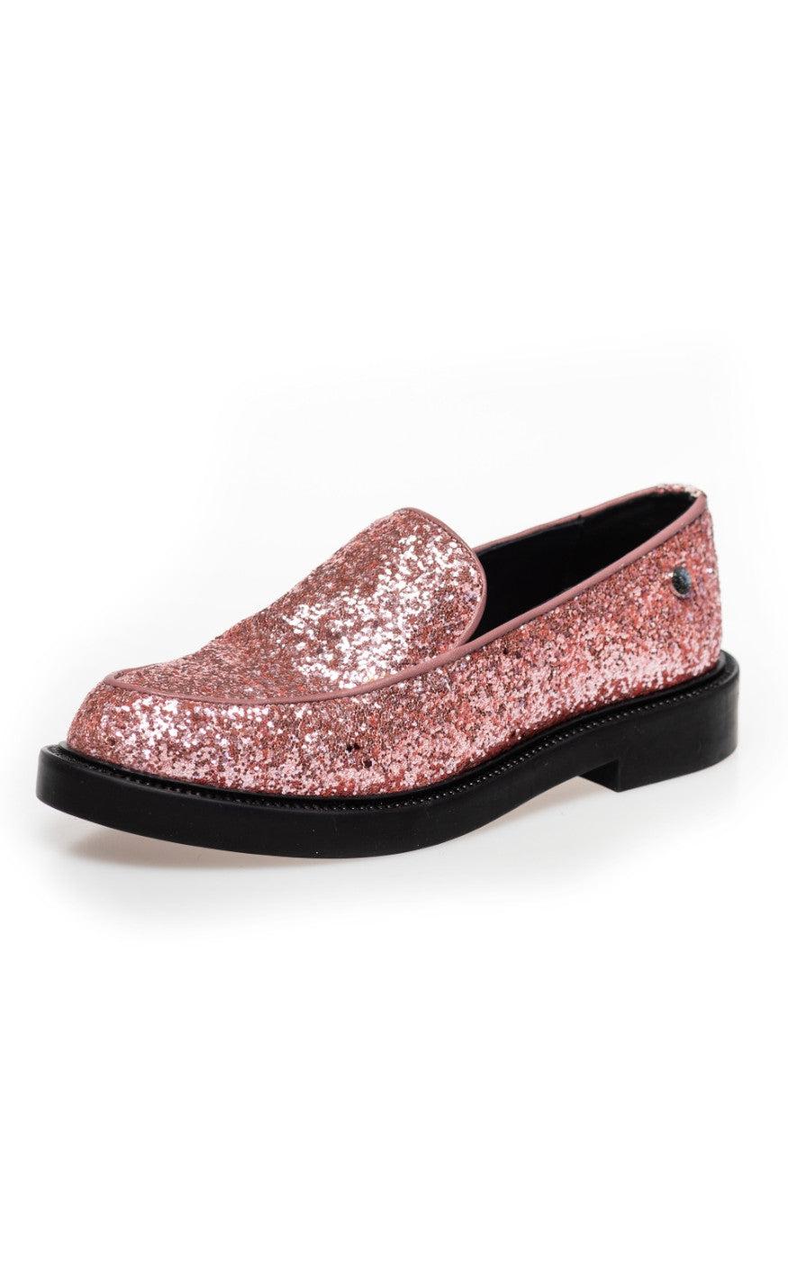 Copenhagen Shoes Loafers - Loafer - Rosa Glitter