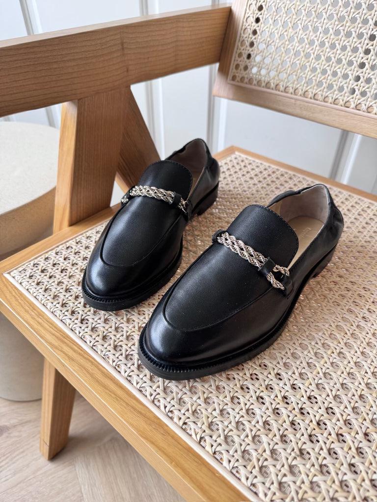 Copenhagen Shoes Loafers - Love And Walk - Black