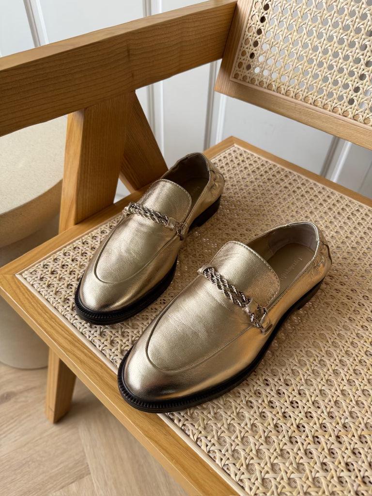 Copenhagen Shoes Loafers - Love And Walk - Platino
