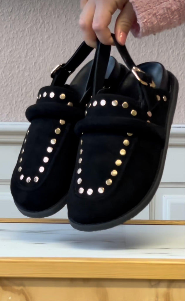 Copenhagen Shoes Loafers - Milla - Black Suede