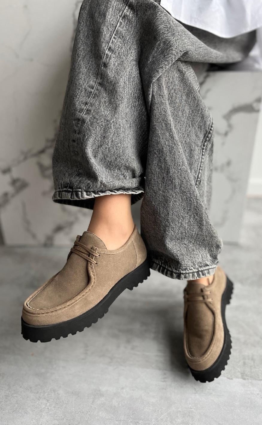 Copenhagen Shoes Loafers - Movement - Beige