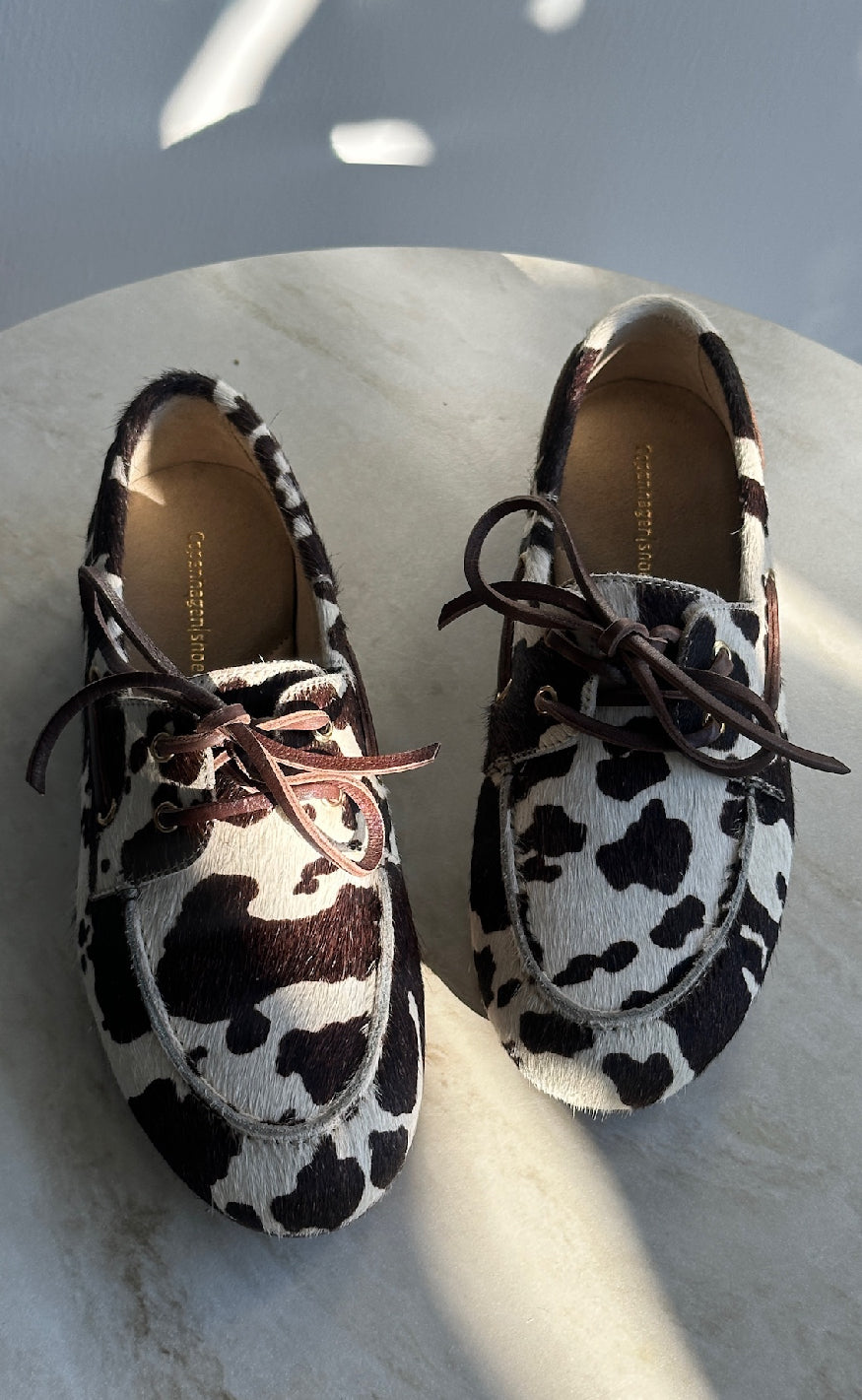 Copenhagen Shoes Loafers - Savannah - White/Brown