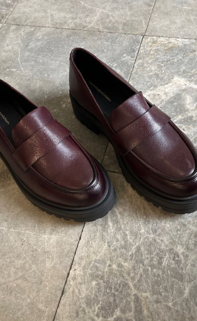 Copenhagen Shoes Loafers - The Streets - Bordeaux