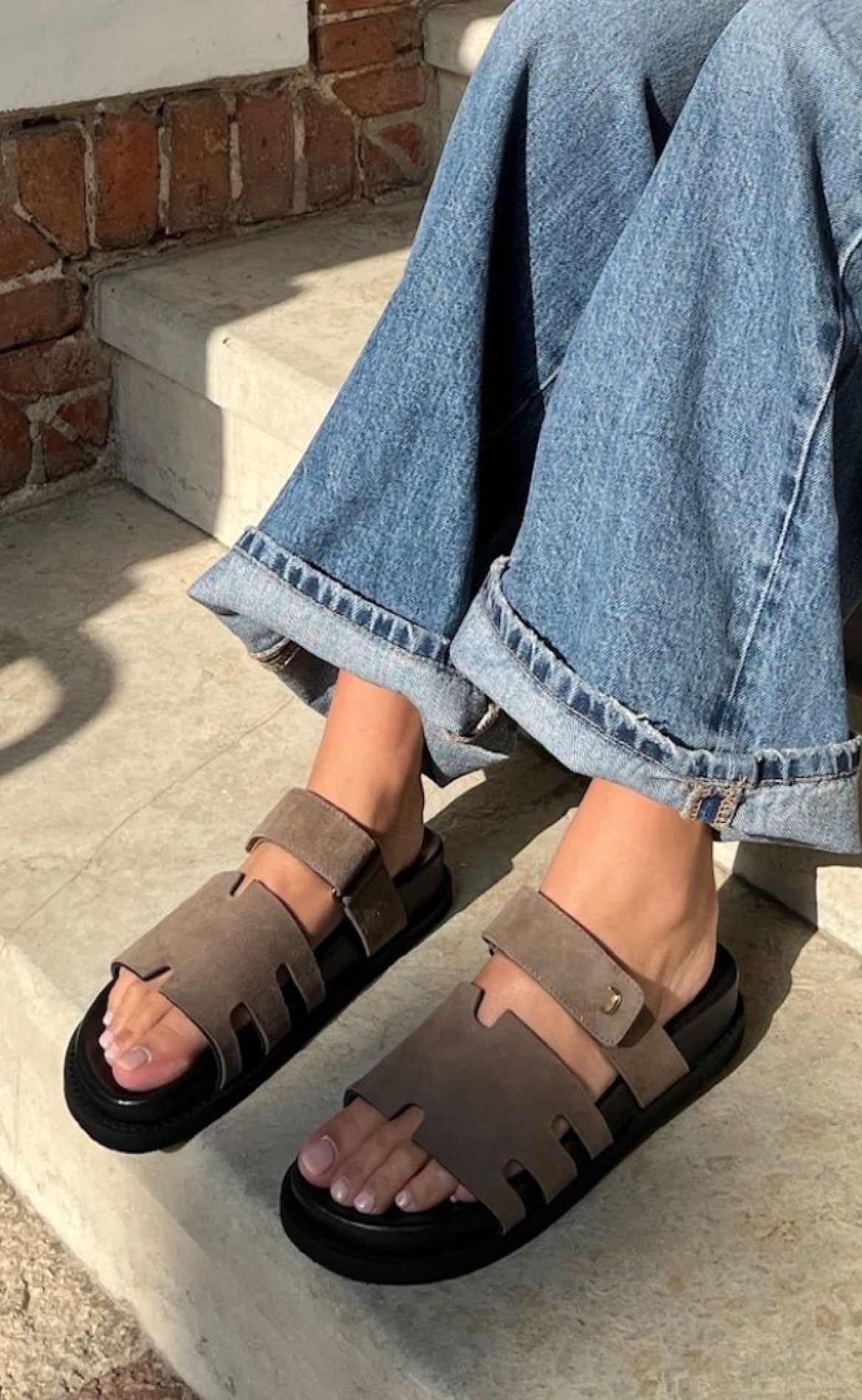 Copenhagen Shoes Sandal - Summer Passion Plain - Mouse