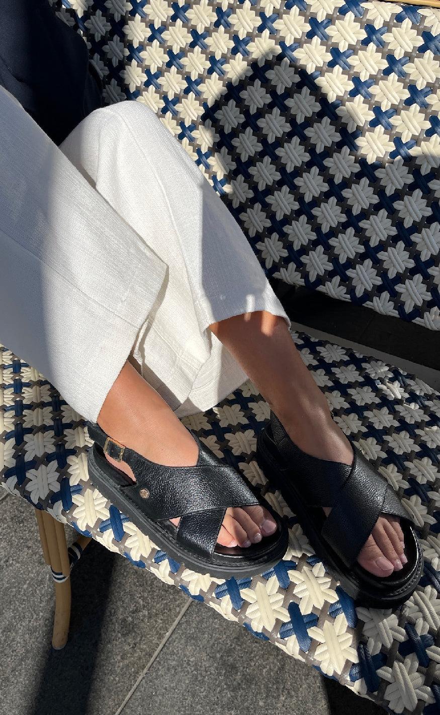 Copenhagen Shoes Sandal - Summertime - Black