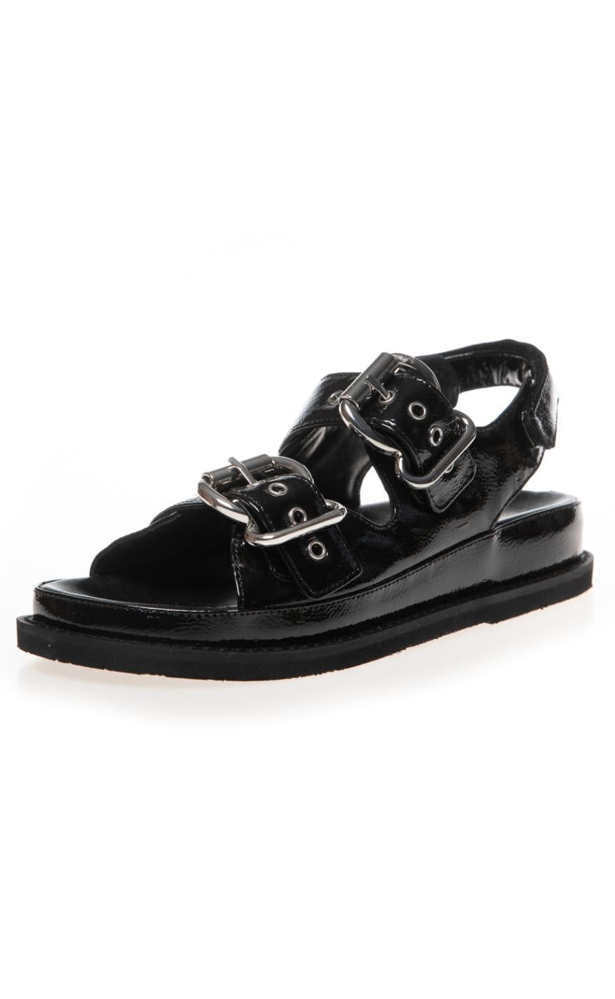 Copenhagen Shoes Sandal - The Magical Patent - Black Patent