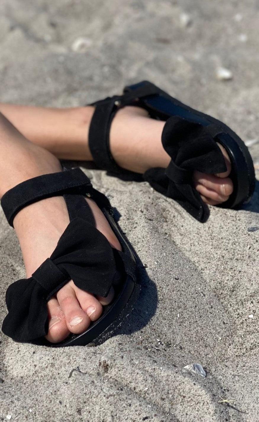 Copenhagen Shoes Sandaler By Josefine Valentin - Sky And Diamonds - Black