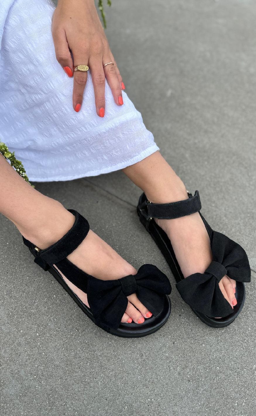 Copenhagen Shoes Sandaler By Josefine Valentin - Sky And Diamonds - Black