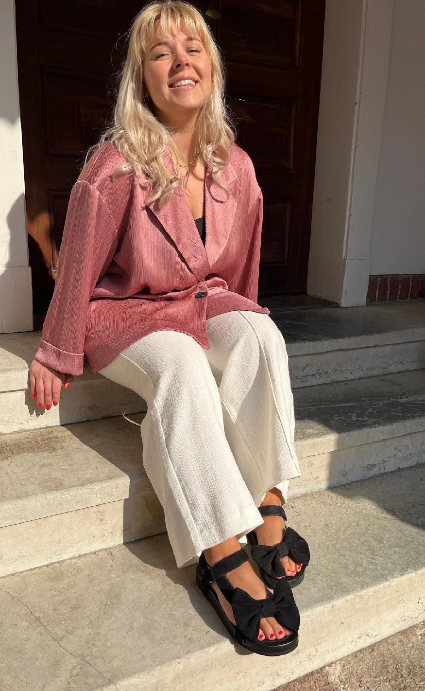 Copenhagen Shoes Sandaler By Josefine Valentin - Sky And Diamonds - Black