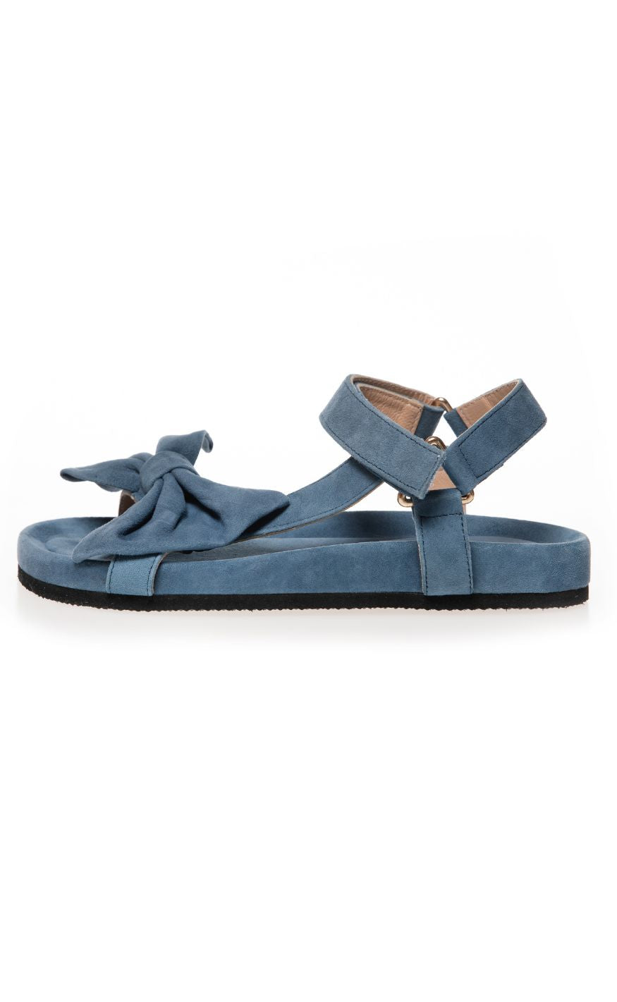 Copenhagen Shoes Sandaler By Josefine Valentin - Sky And Diamonds - Denim Blue