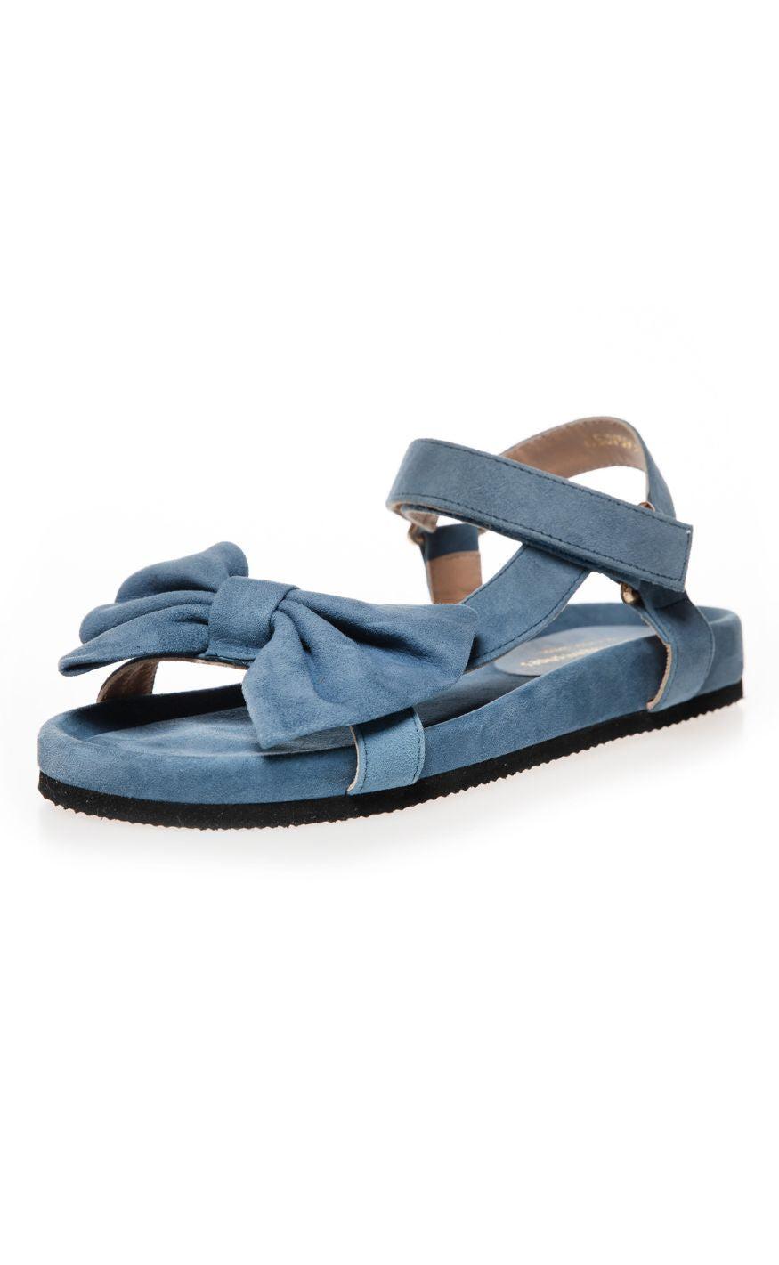 Copenhagen Shoes Sandaler By Josefine Valentin - Sky And Diamonds - Denim Blue