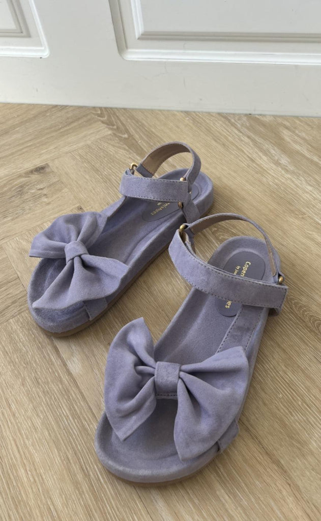 Copenhagen Shoes Sandaler By Josefine Valentin - Sky And Diamonds Suede - Lavender