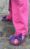 Copenhagen Shoes Sandaler By Josefine Valentin - Sky And Diamonds Suede - Orchid