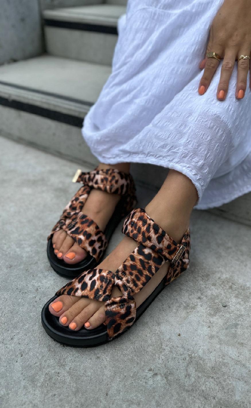 Copenhagen Shoes Sandaler - Carrie - Brown Leopard
