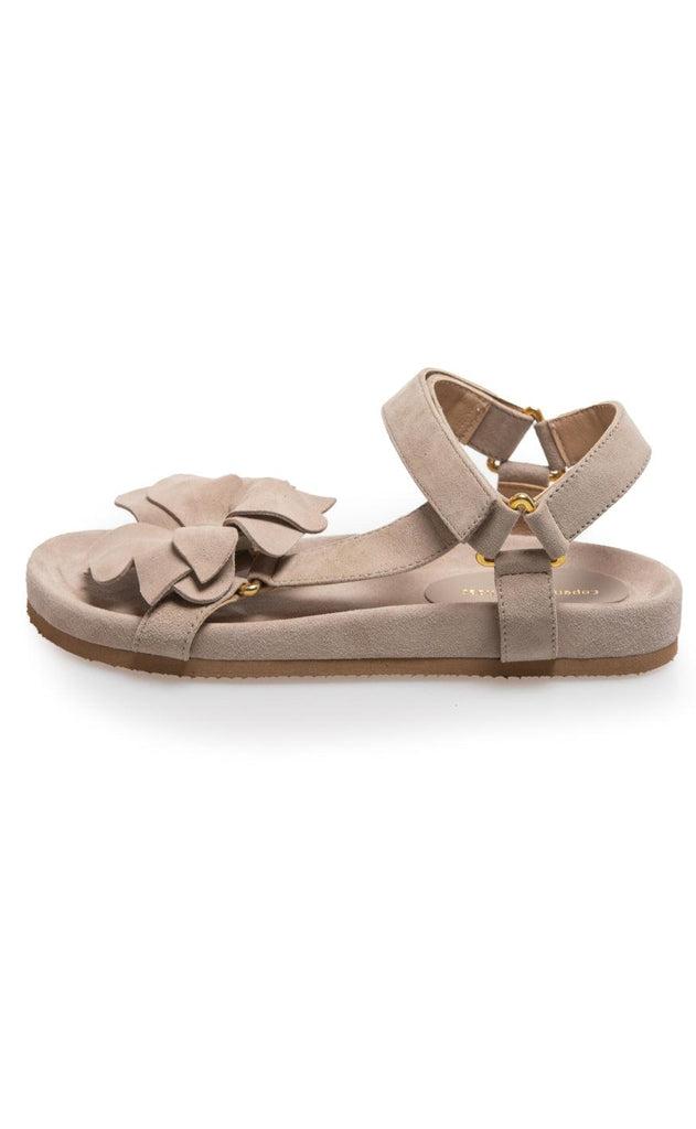Copenhagen Shoes Sandaler - My Flowers - Biscuit