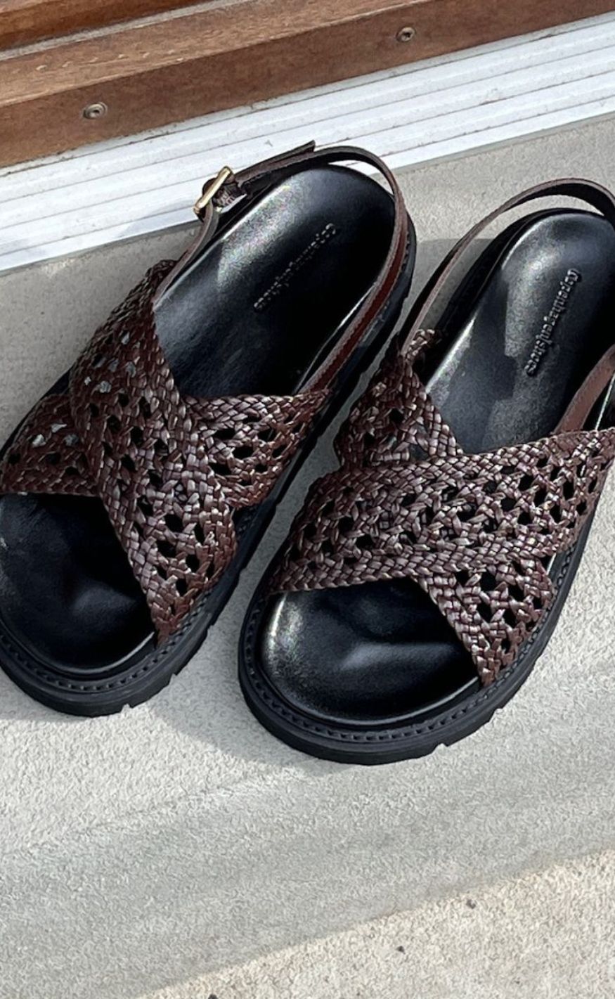 Copenhagen Shoes Sandaler - Summertime F. - Dark Brown