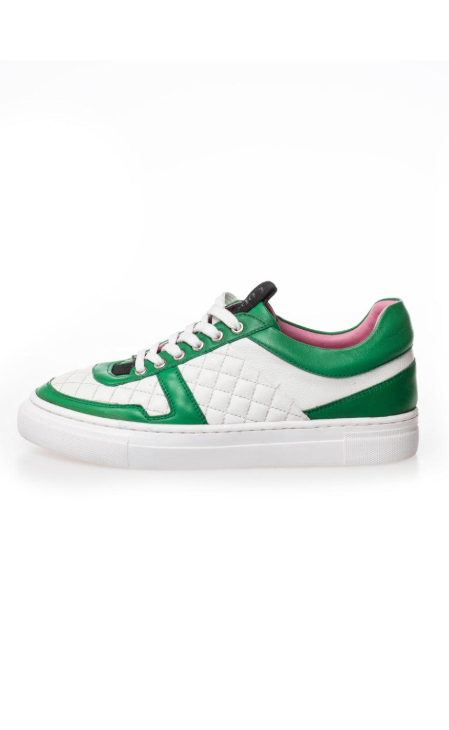 Copenhagen Shoes Sneaker - Paris Walk - Green / White