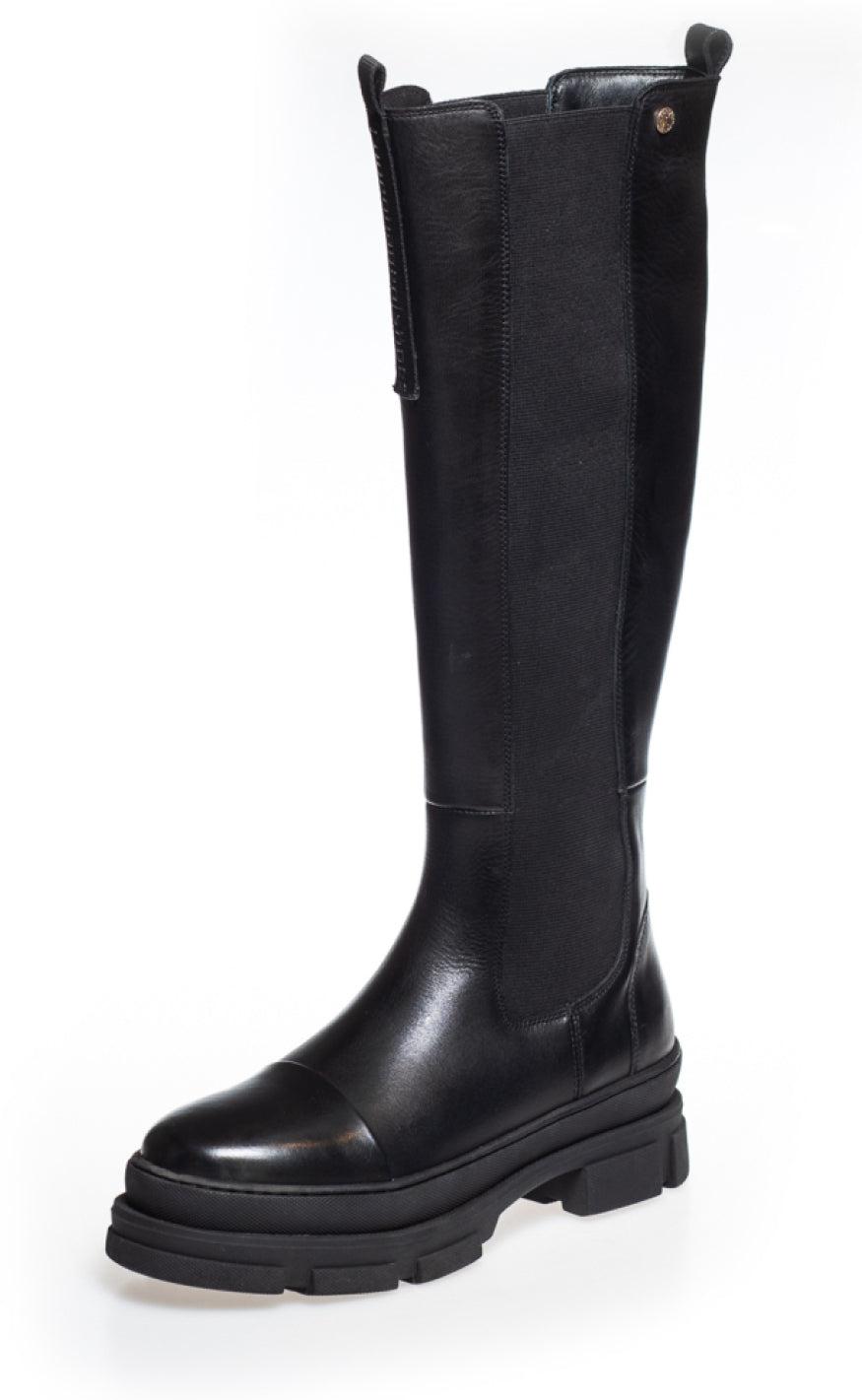 Copenhagen Shoes Støvle - Follow Me - Black (With Black Stiches)