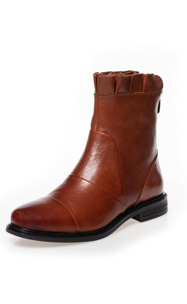 Copenhagen Shoes Støvle - Margaret - Cognac