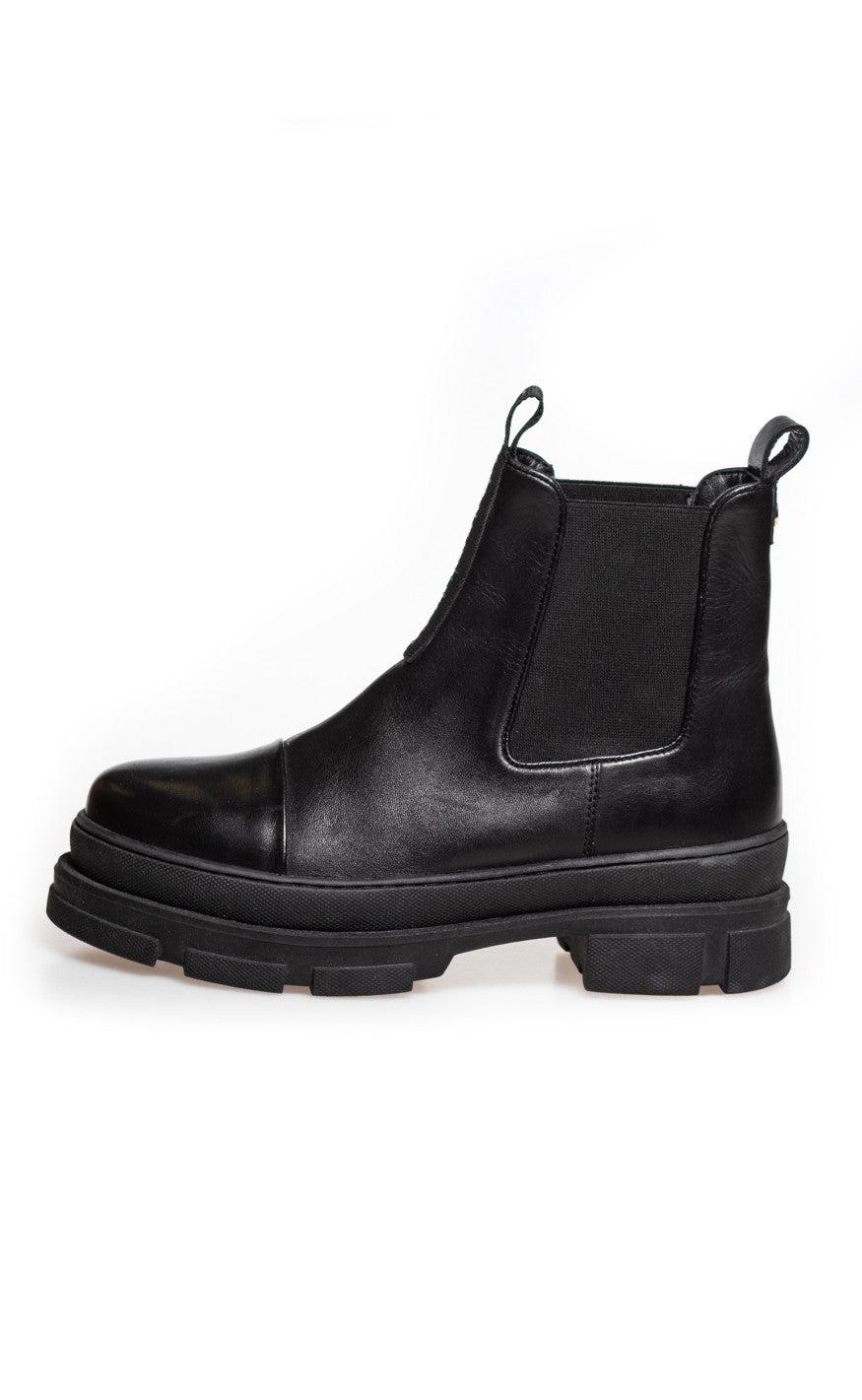 Copenhagen Shoes Støvle - You And Me Low - Black (With Black Sole)