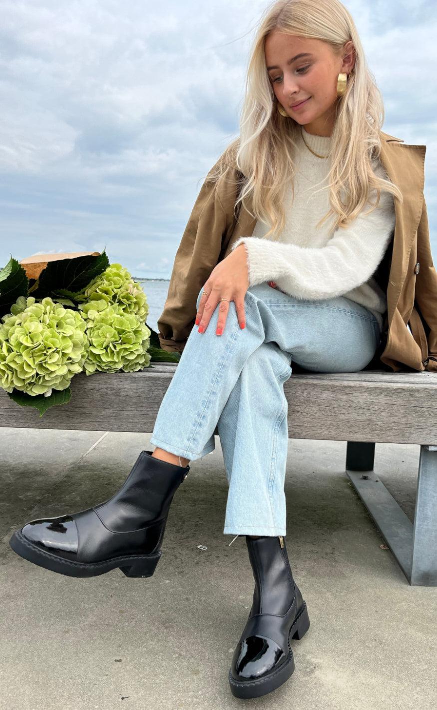 Copenhagen Shoes Støvler - Amie - Black Patent