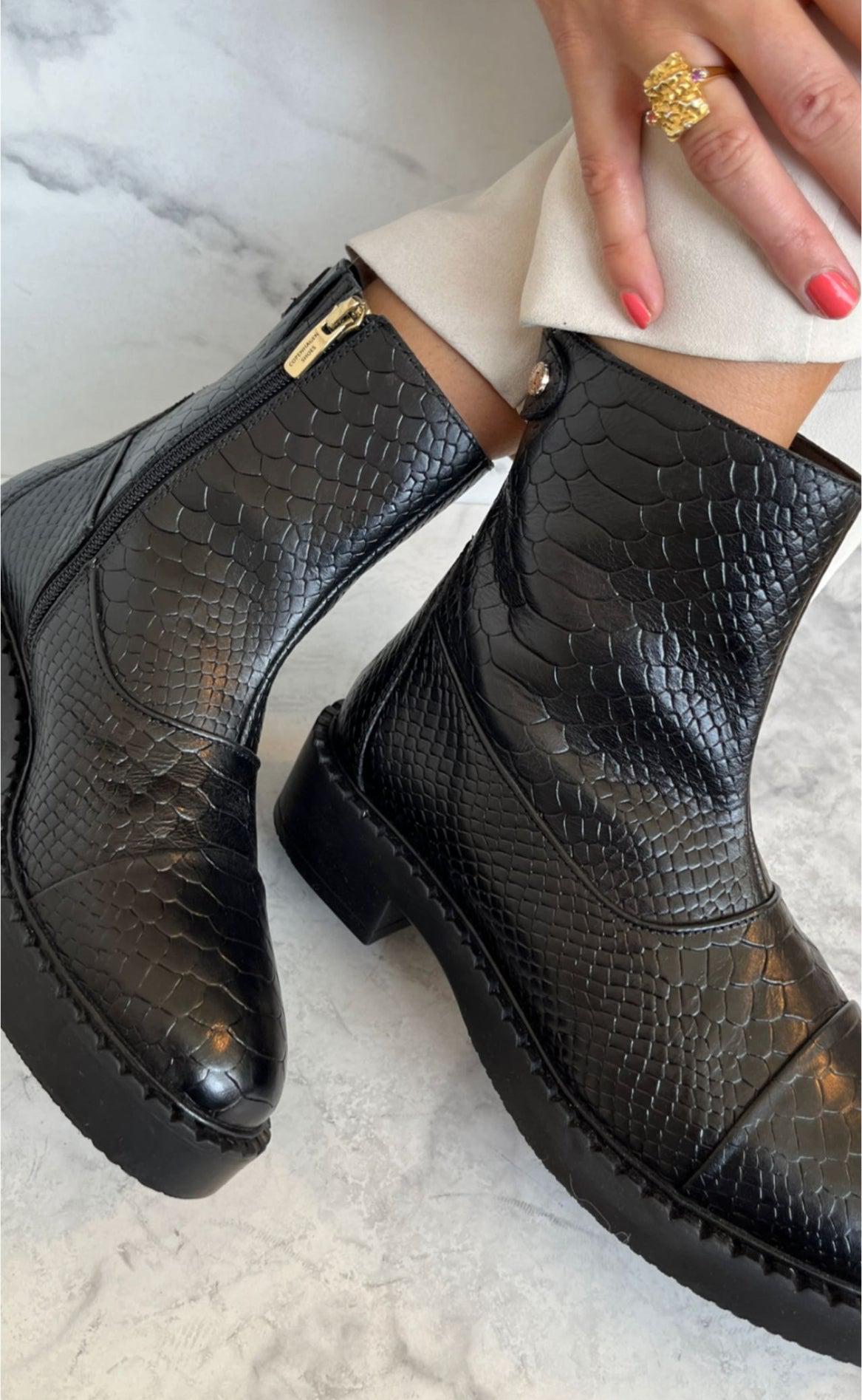 Copenhagen Shoes Støvler - Amie - Black