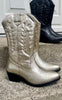 Copenhagen Shoes Støvler By Josefine Valentin - Keep Your Power - Gold Metallic
