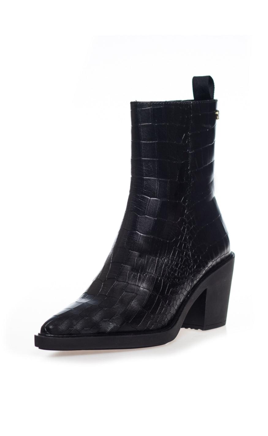 Copenhagen Shoes Støvler - CPH Original - Black Croco