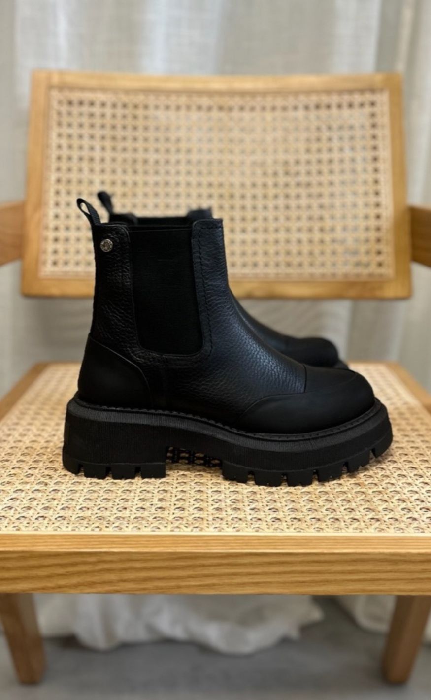 Copenhagen Shoes Støvler - Sally Girl Low - Black