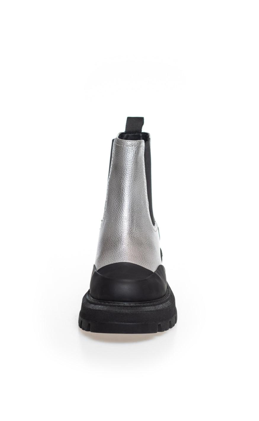 Copenhagen Shoes Støvler - Sally Girl Low - Silver
