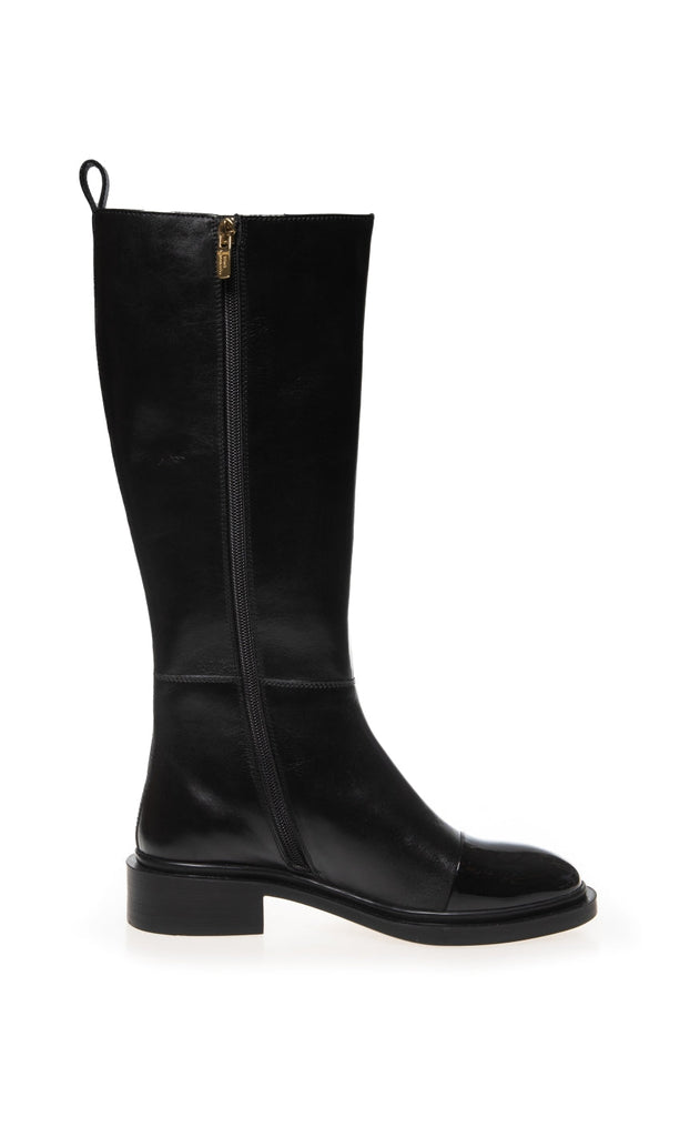 Copenhagen Shoes Støvler - The Love Boot Patent - Black