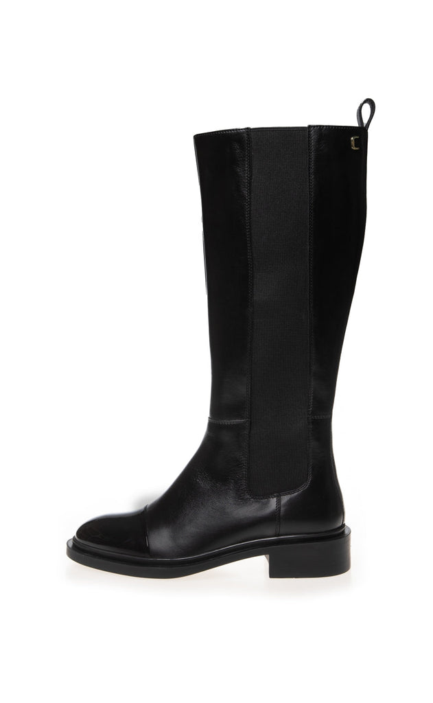 Copenhagen Shoes Støvler - The Love Boot Patent - Black