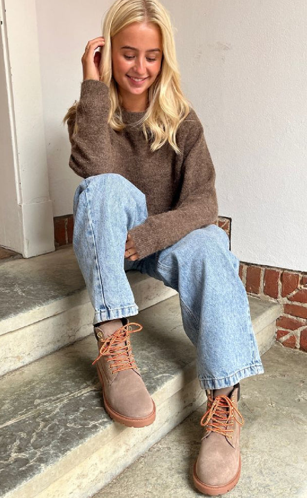 Copenhagen Shoes Støvler - The Real Walk - Sand