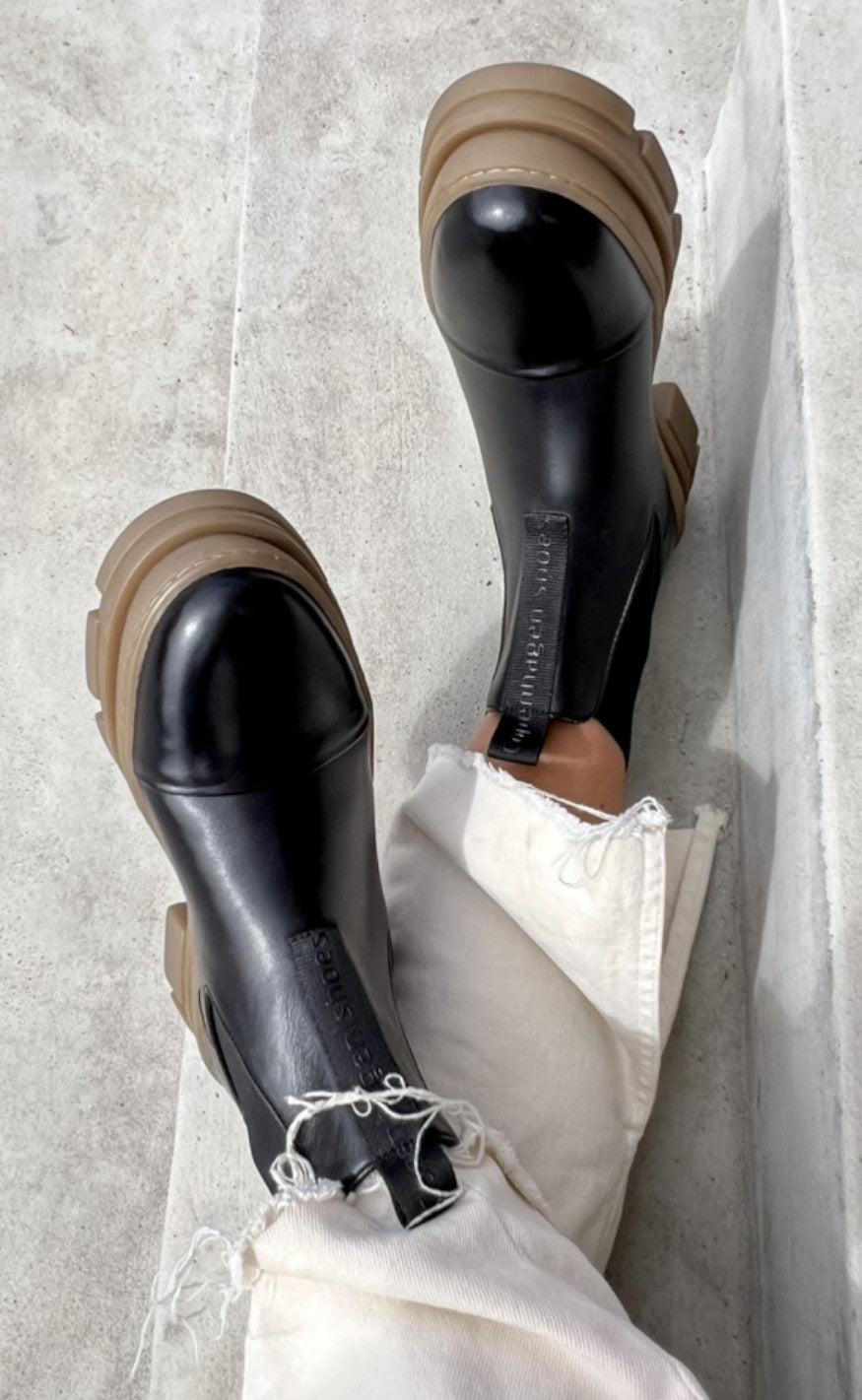 Copenhagen Shoes Støvler - You And Me Low - Black | Hurtig levering Fashionbystrand