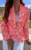 Cras Blazer - Madelyn - Minty Coral